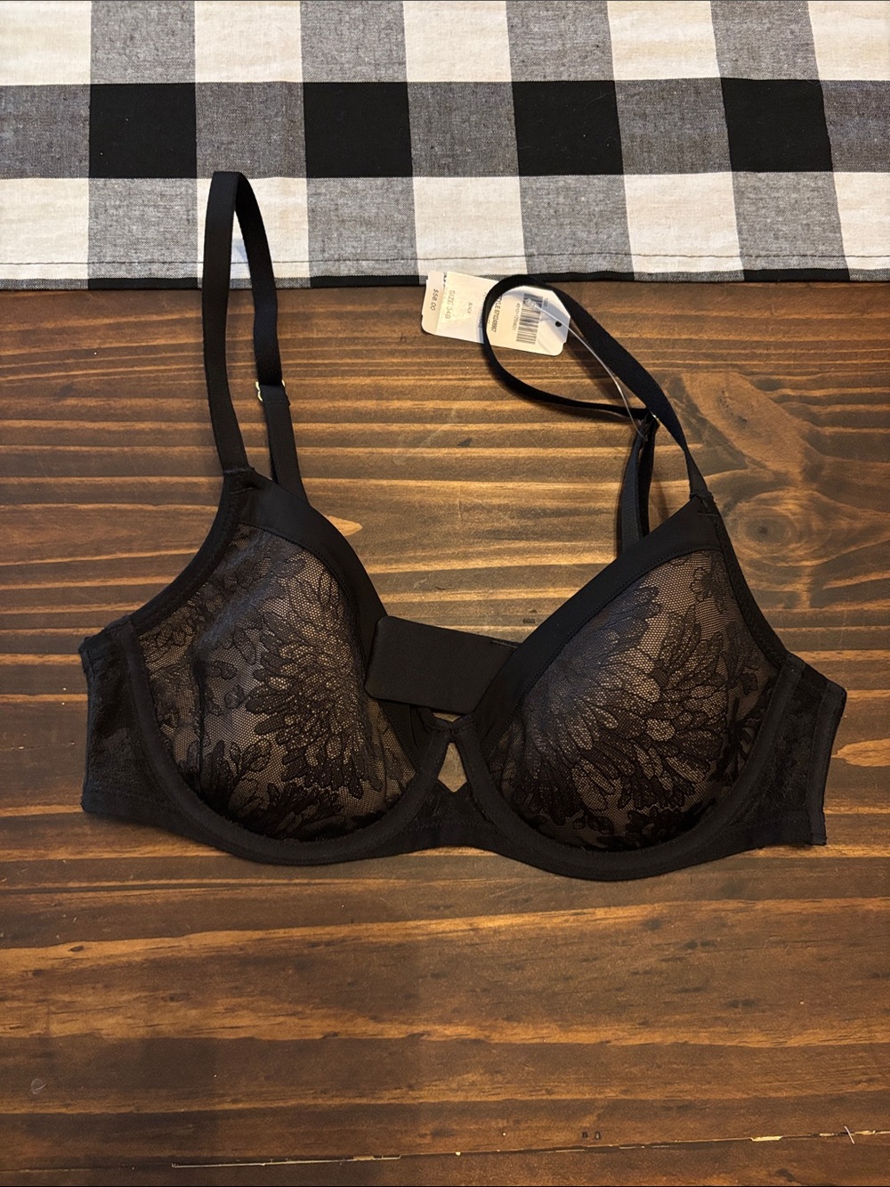 Soma lightest lift perfect coverage black bra 34B new